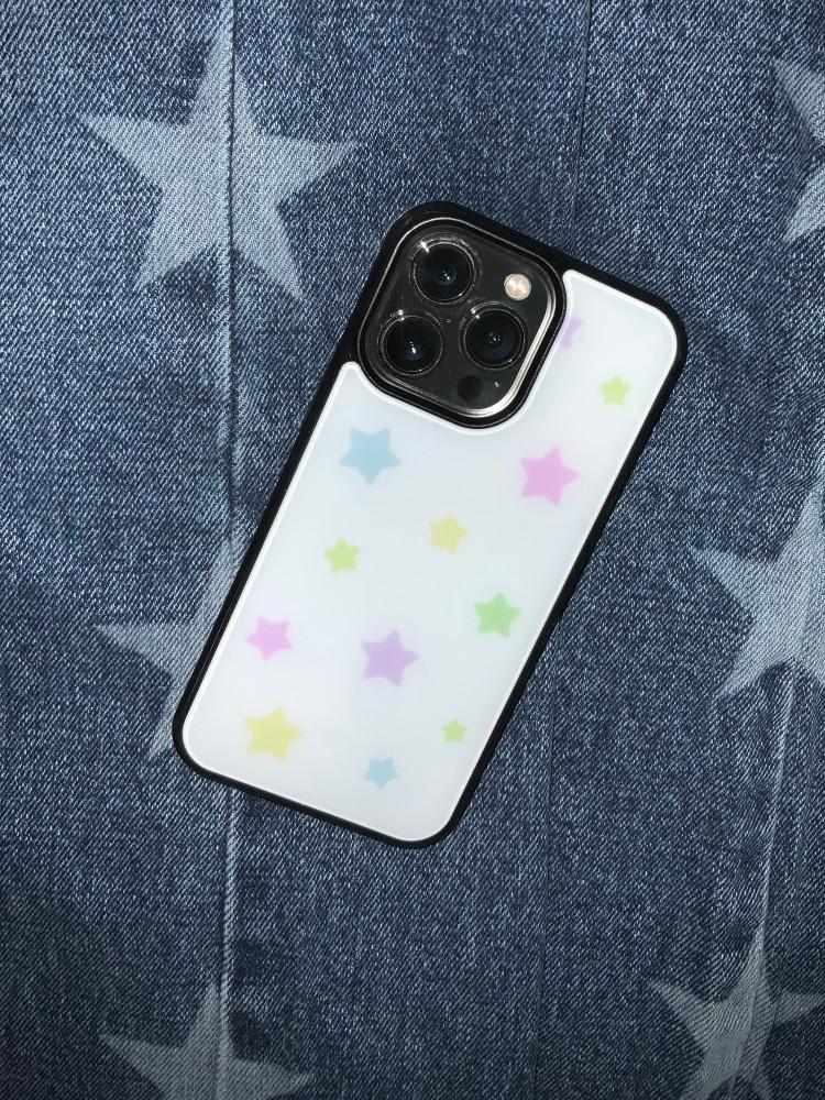 [i43] pastel star bumper case 범퍼케이스 아이폰 15 pro