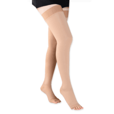원더워크 의료용압박스타킹 허벅지형/발트임 베이지색