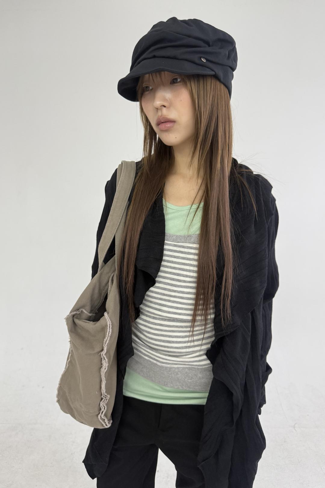 VINTAGE LINEN DRAPE CAP