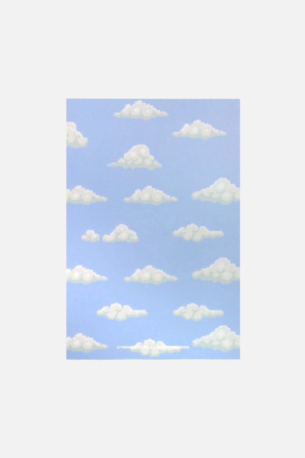Thence Scrap Book Paper_Cloudy