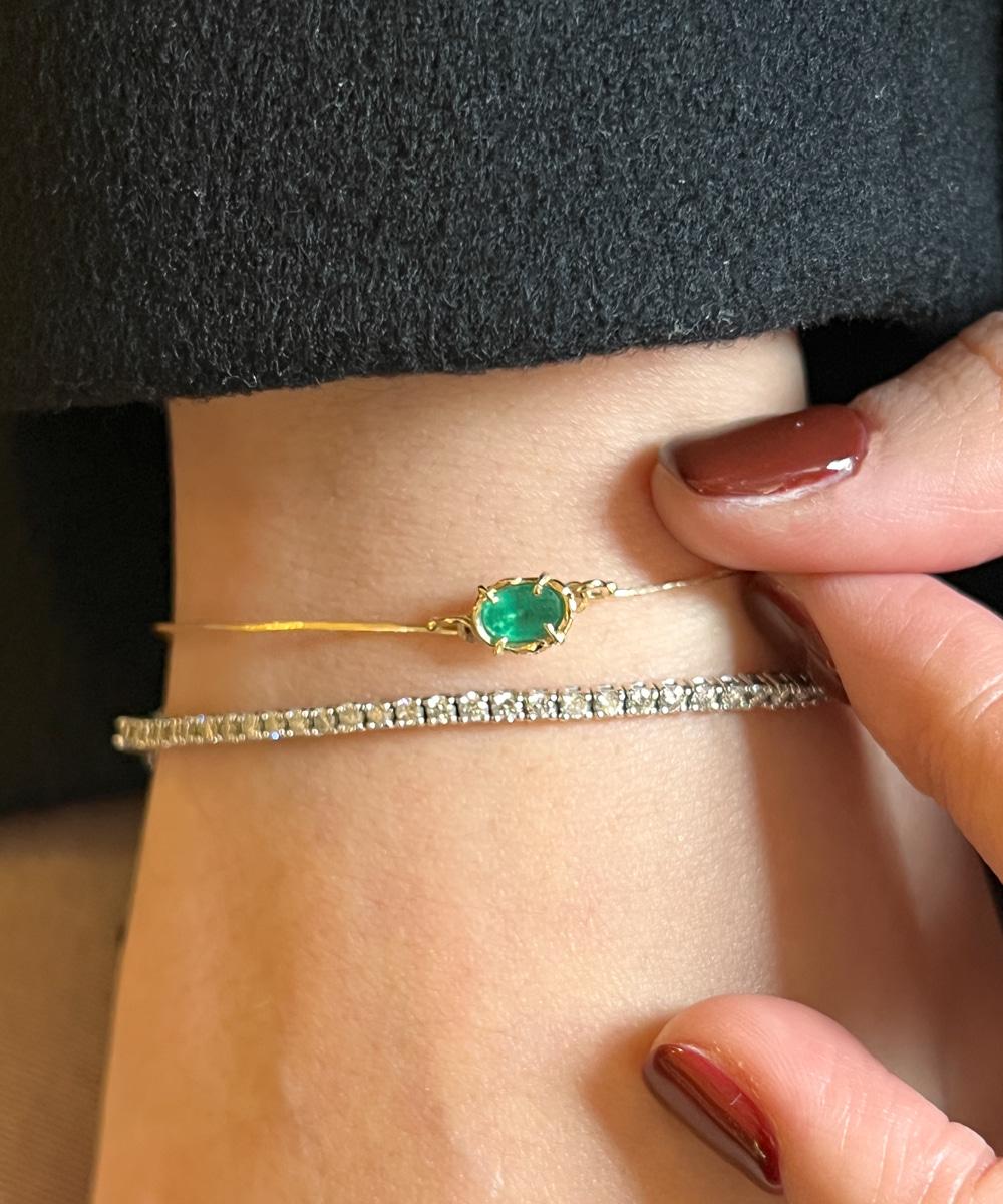 Emerald vintage touch B