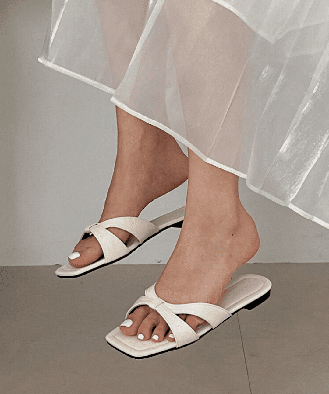 [러블리슈💝] 최저가 스티치 매듭 리본 슬리퍼 발편한 샌들