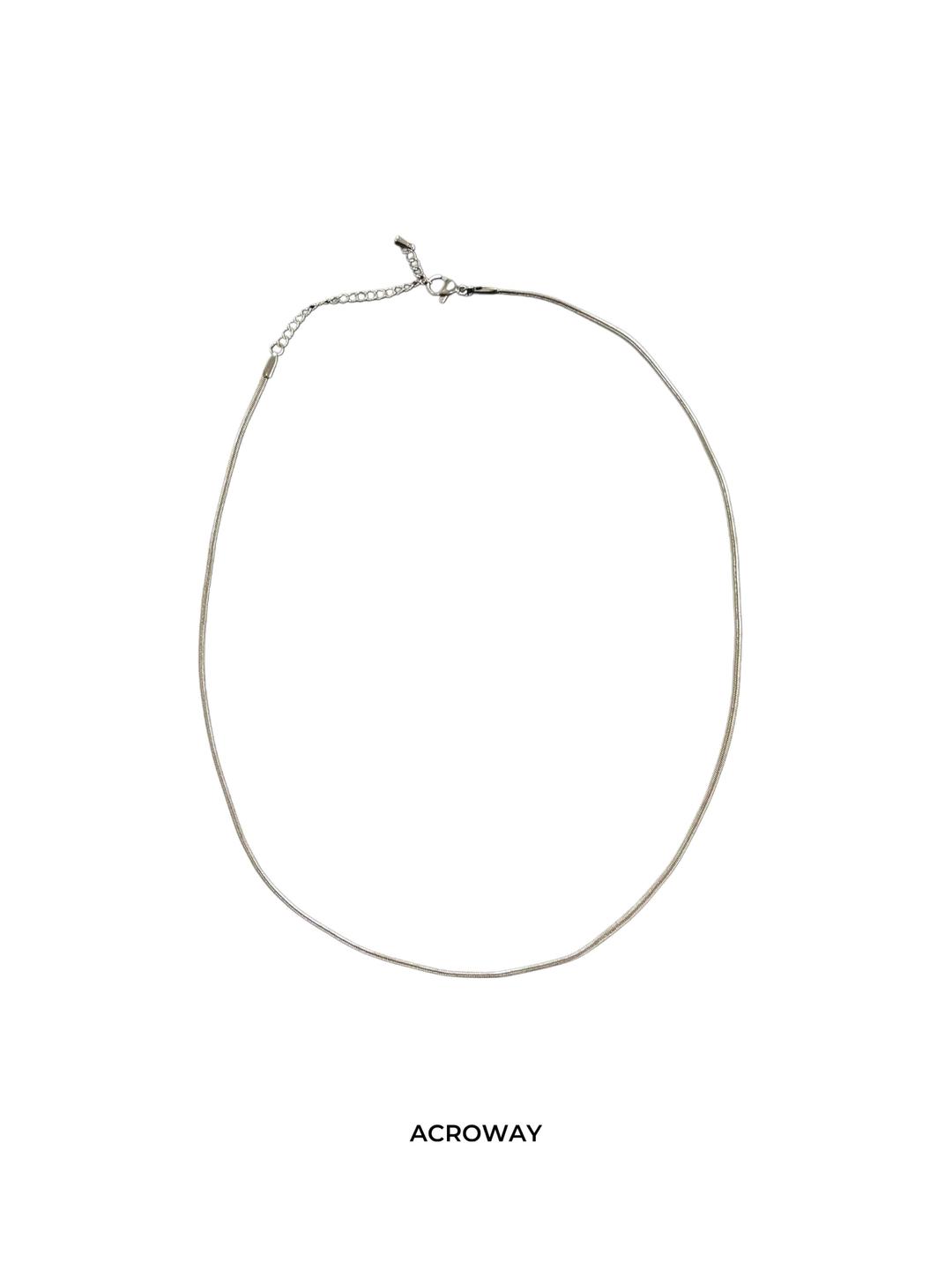 Silver necklace