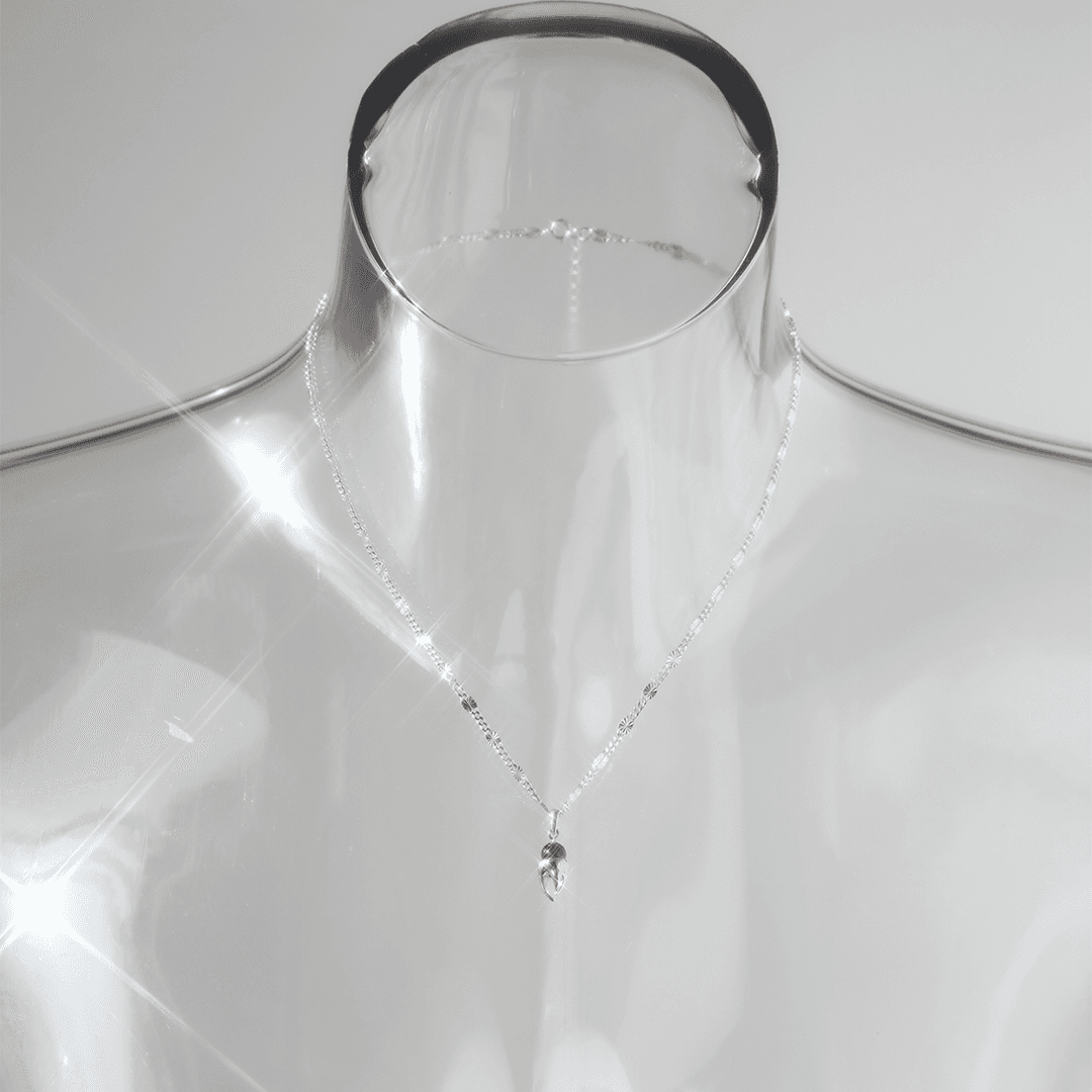 Baby teeth necklace