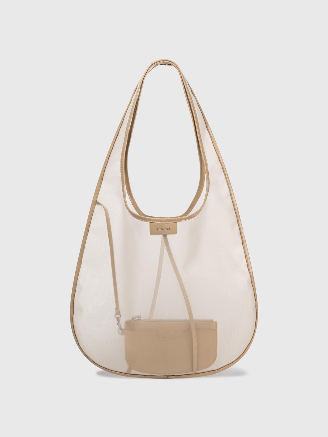bor mesh bag(beige)