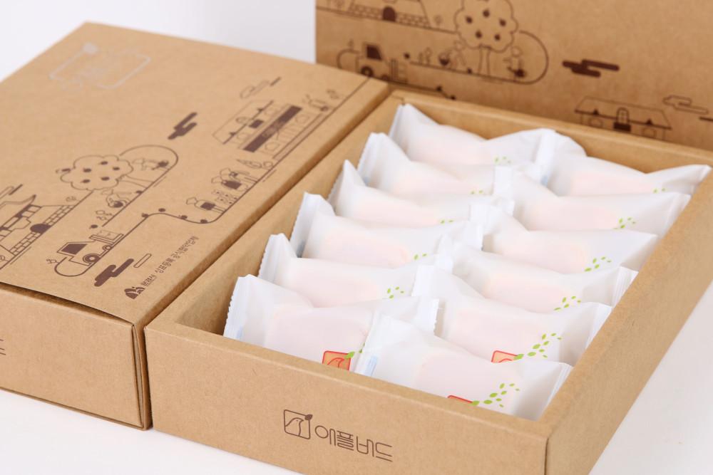 애플버드 사과파이 큰상자(12개입) / 문경 사과파이 / 펑리수 / 선물용 / 답례품