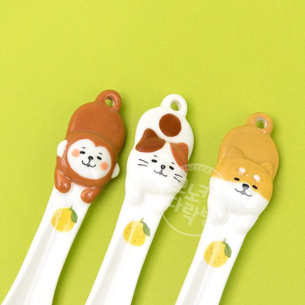 (마지막 재고) [데꼴] 유자가 좋아 스푼 3종