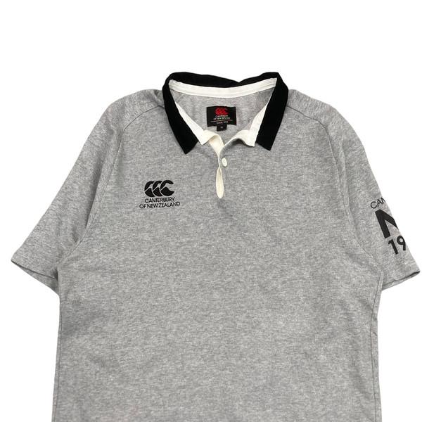 canterbury of new zealand collar t-shirt