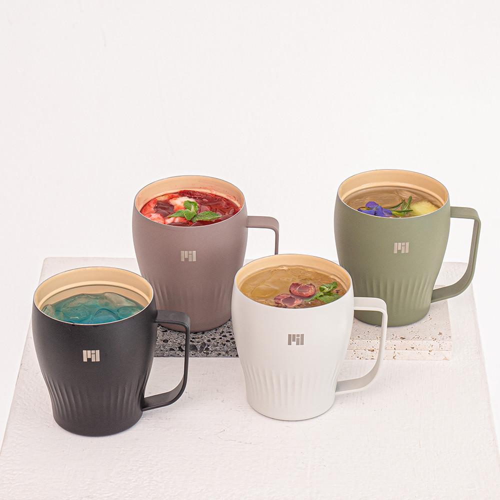 필모아 머그텀블러 보온보냉 회사텀블러 세라믹 선물용 텀블러