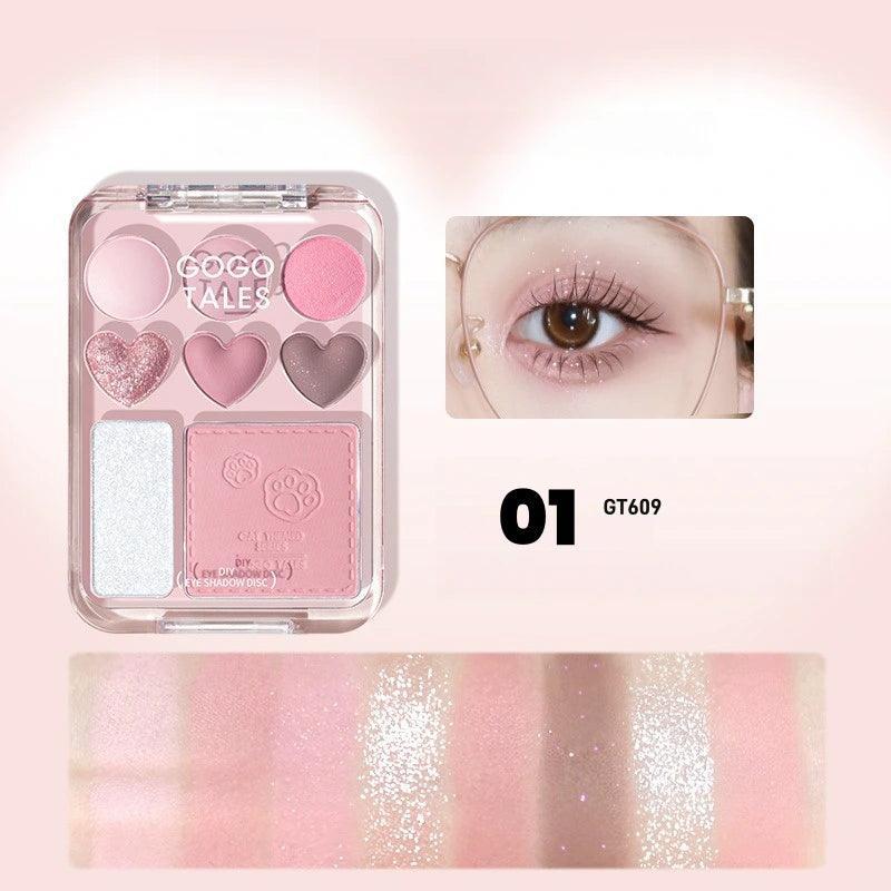 GOGO TALES 3IN1 Hearts Palette GT609 - G01