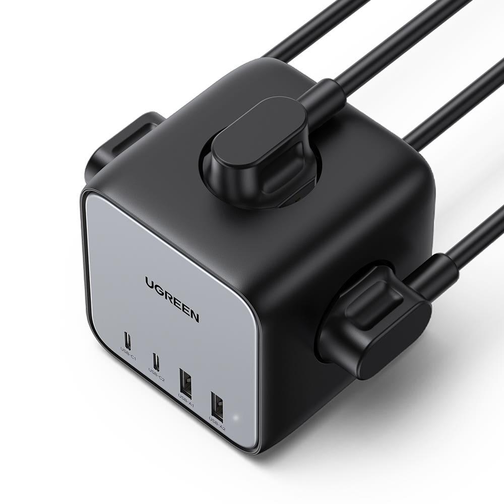 유그린 GaNIII 65W PD PPS 3680W 멀티탭 고속충전기 큐브 CD268 