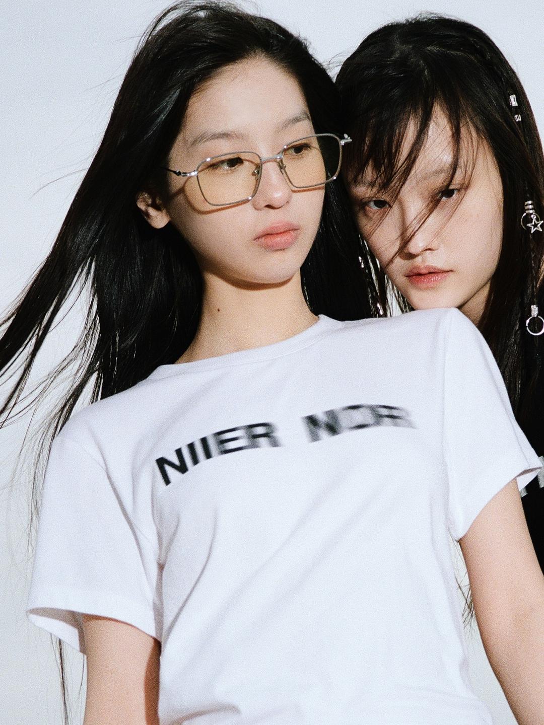 FADE-OUT LOGO TEE_WHITE