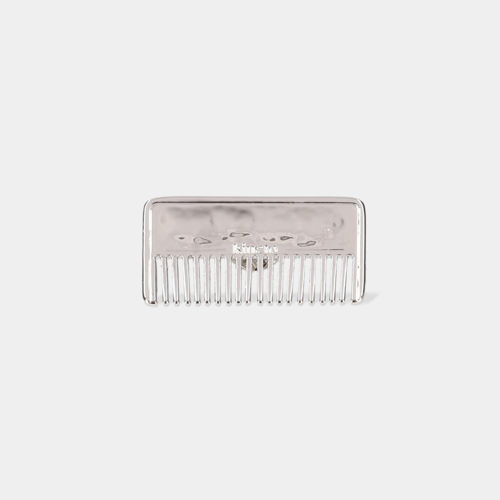 Amenity Series Comb Brooch_Silver