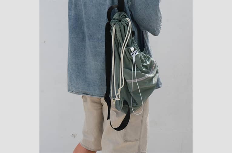 [민민] 3Pockets Backpack Khaki (재입고)