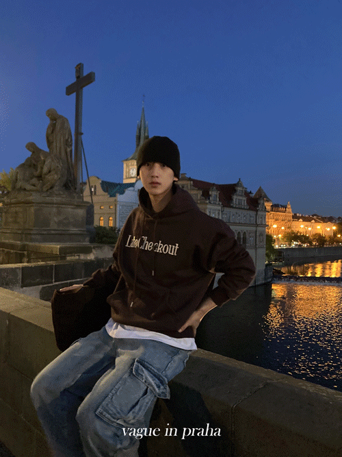 [기모] Late checkout hoodie (5color)