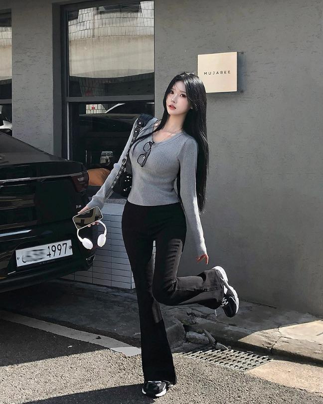 베이델리 [당일출고][MADE/숏,롱]워크 데일리 블랙 부츠컷 팬츠