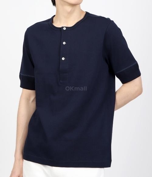 [MERZ B. SCHWANEN]207 MEN'S LOOPWHEELED HENLEY (207 66)