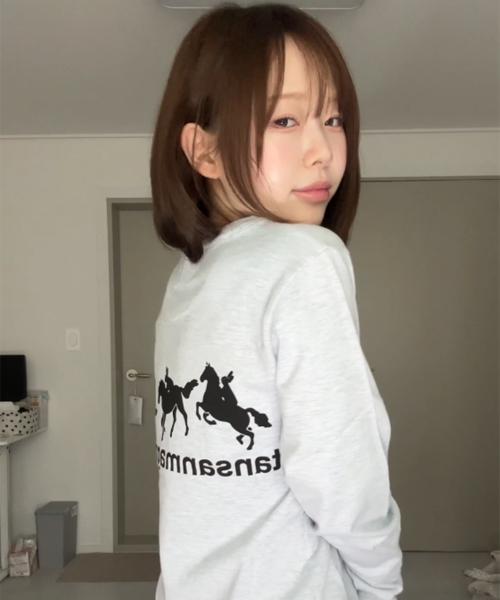 홀스 래빗 롱슬리브 (스카이블루)