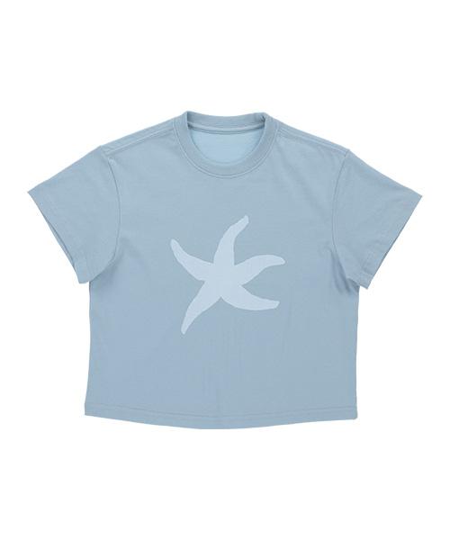 TCM starfish logo crop T (sky blue)