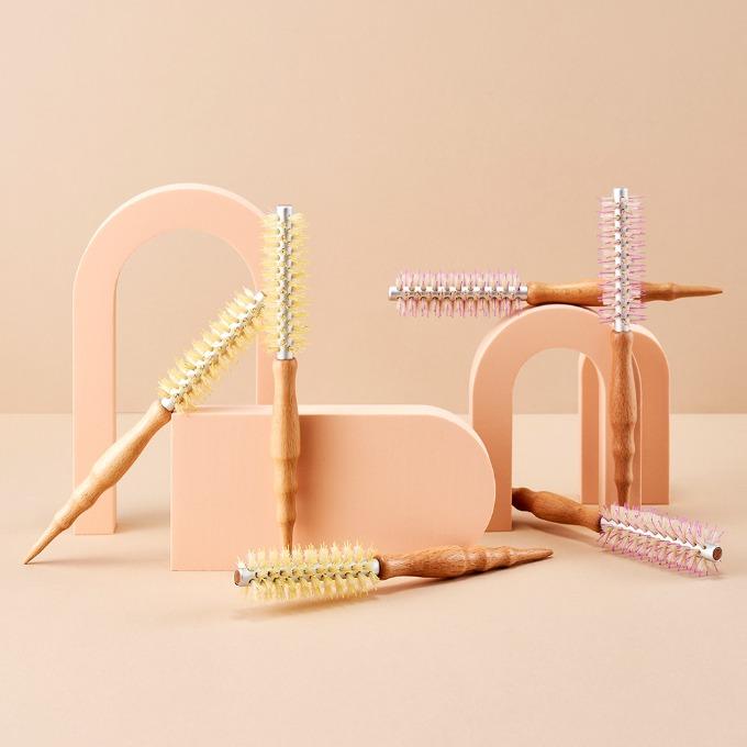 툴리프 뿌리 볼륨 롤 브러시