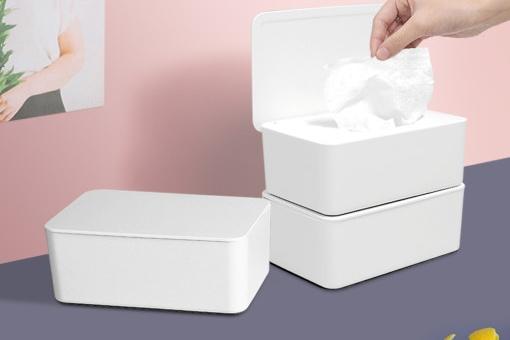 다용도 이중캡 밀폐커버 물티슈케이스