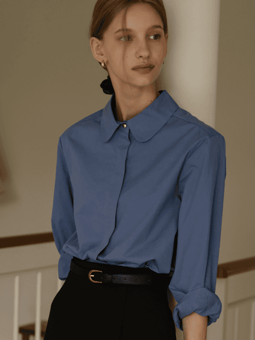 Gold point Bio shirt(Blue)