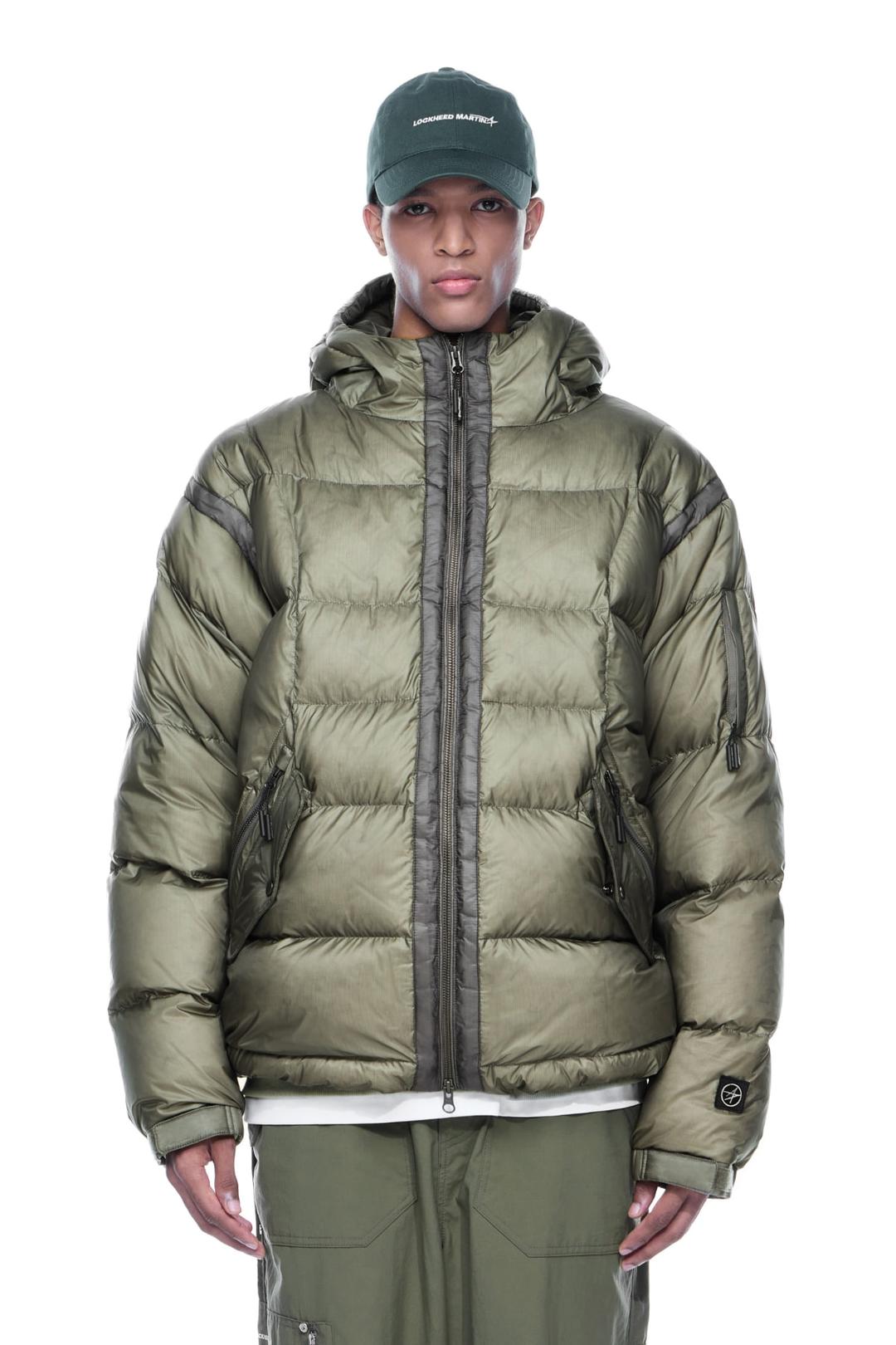 LM THIN TECH SHELL GOOSE DOWN JUMPER (OLIVE)