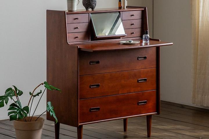 리브 원목 뷰로 데스크 01 2colors