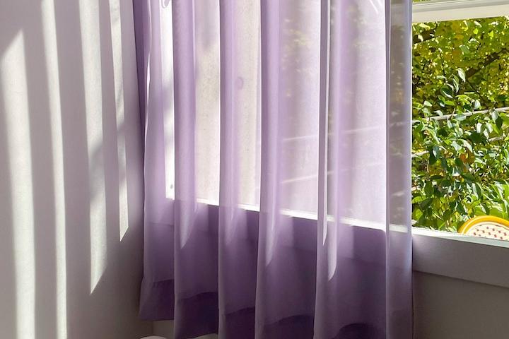 스테디 뮤트 쉬폰커튼 5colors (창문형/긴창형)