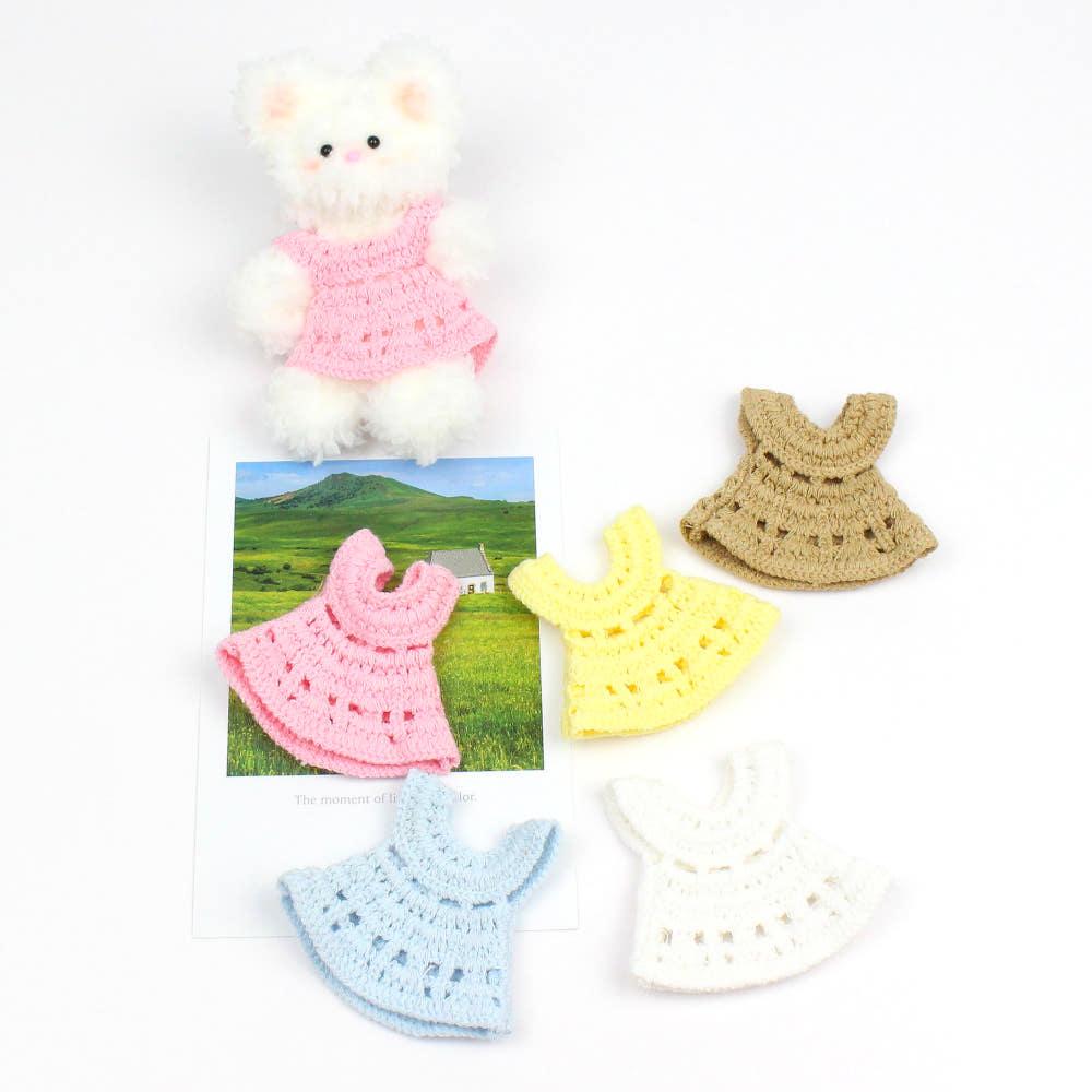 모루인형옷 홀터넥 원피스 별자리 솜 인형 옷 꾸미기 소품 7cm 10cm