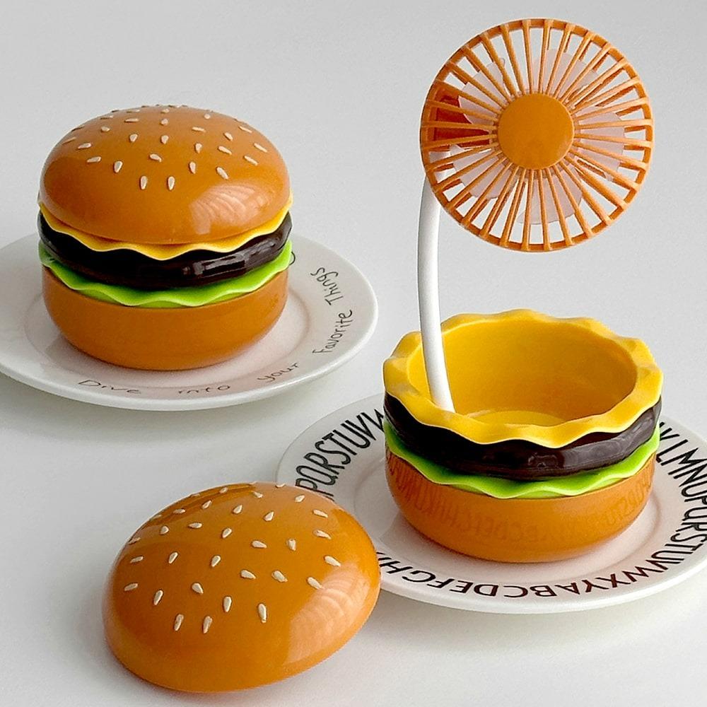 햄버거 무선 선풍기