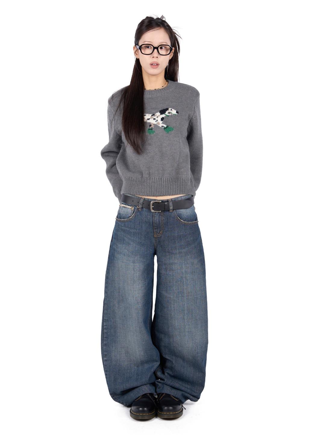 릿킴 LOW STRAIGHT JEANS*M 일주일 소요*