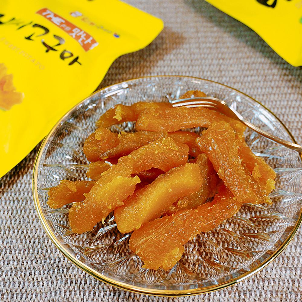 해남 꿀 반건조 고구마말랭이 60g 10봉 / 국내산 말린 대용량 반시 간식 국산