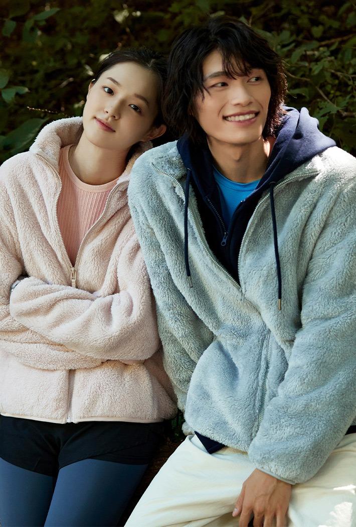 [리사이클] 베이직 퍼플리스 집업_SPFZD4TU01