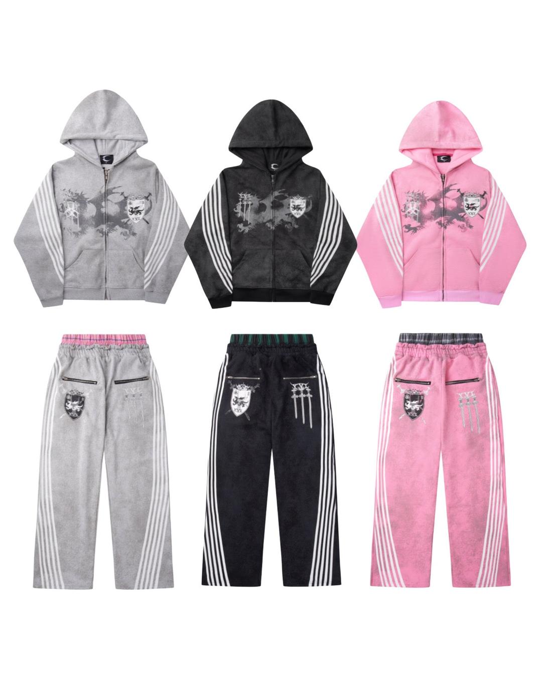 ROYAL KNIGHT CLUB WAXED TRACKSUIT