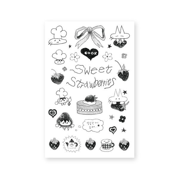 Drawing sticker 02 (불투명)