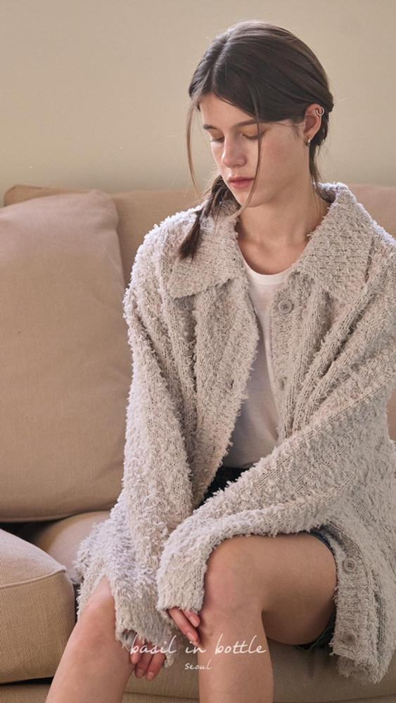 basil in bottle 바질인보틀 셀리 날개 가디건 cd (3 Color)