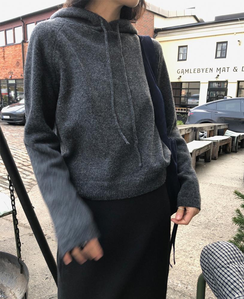 메이비베이비 Millie Hood Knit (3colors)