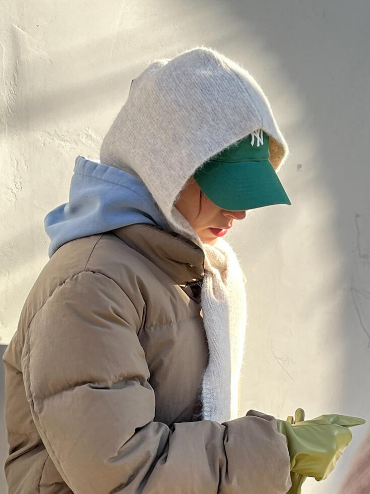 Fluffu balaclava[Beige] 바라클라바