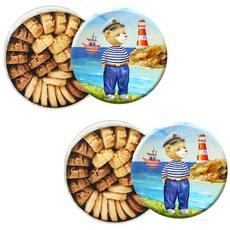 제니베이커리 스마트 베어 4종 믹스 버터쿠키, 320g, 2개