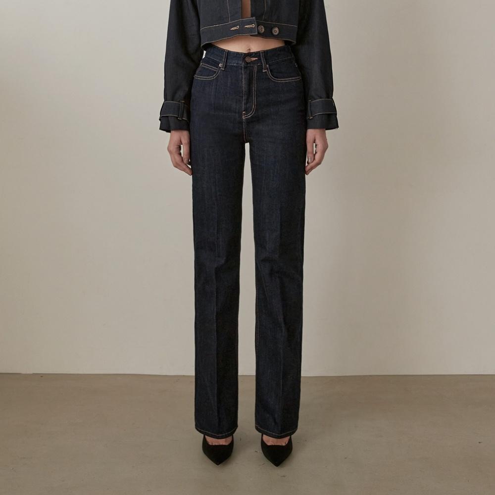 Classic Flare Denim Black Indigo - YF392