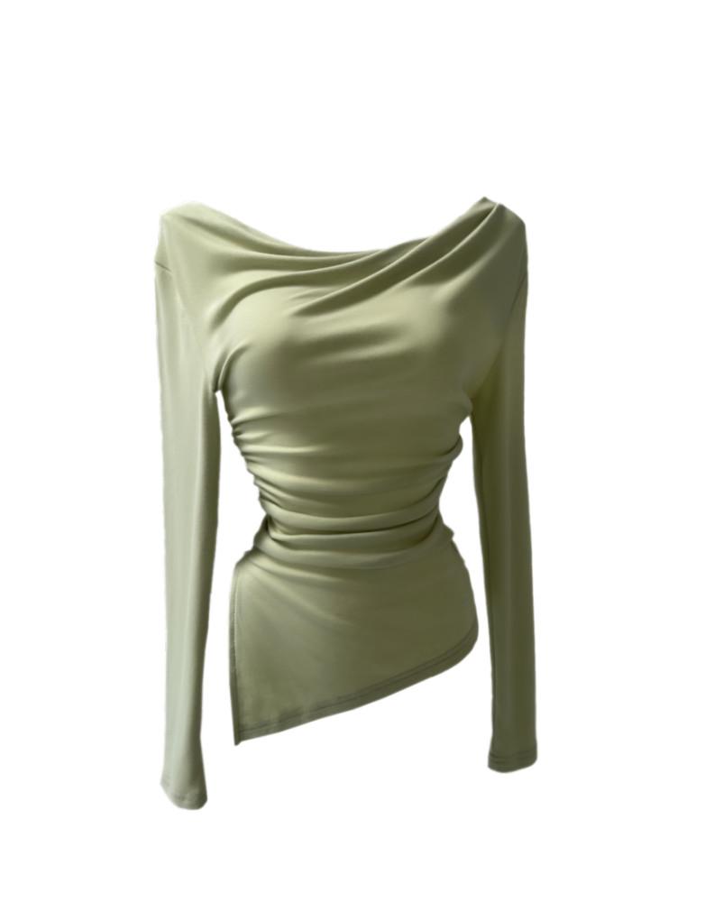 [자체제작]no.7 치트키 드레이프 티셔츠