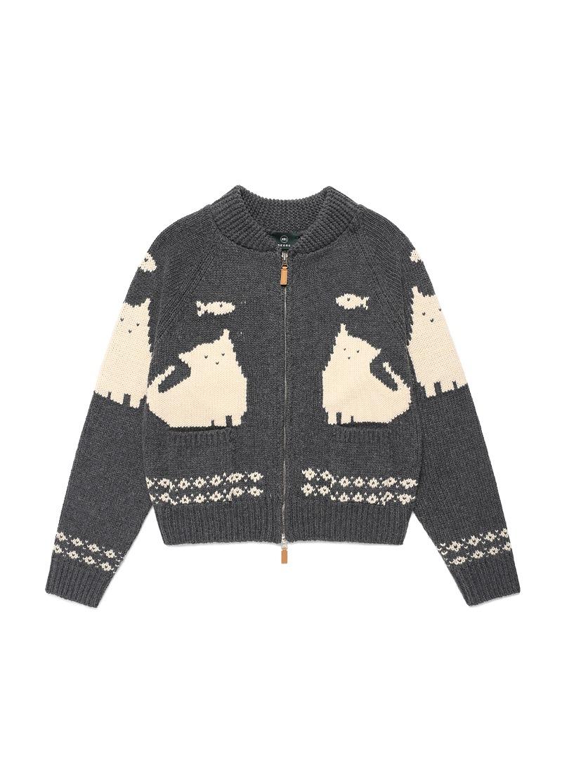 COZY CAT COWICHAN CHARCOAL