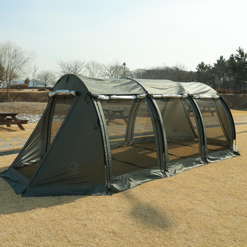 GOEUN 티니 쉘터 터널텐트 V2 (루프플라이,이너텐트포함) 고은 터널텐트 터널형텐트