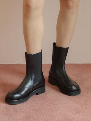 MAX ANKLE BOOTS_22523(2COLORS)