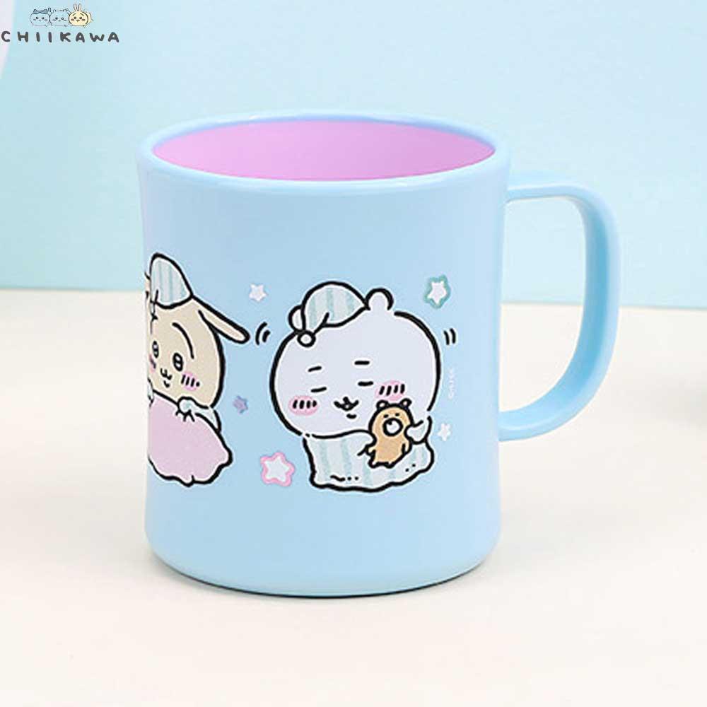 치이카와 컵 먼작귀 컵 우사기 하치와레 핸들컵 키요 300ml