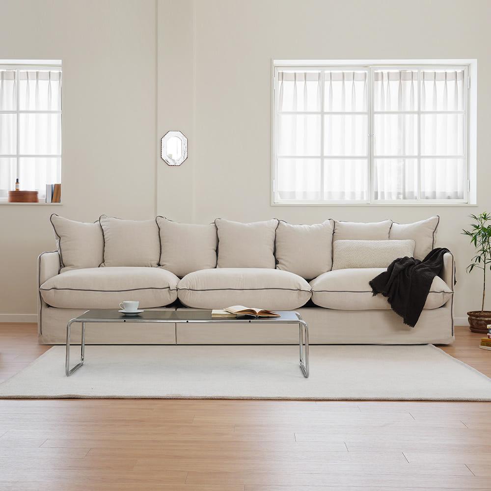 시스디자인 코코 패브릭 4인 소파