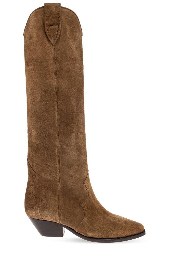 Isabel Marant Denvee Pointed-Toe Knee-Length Boots