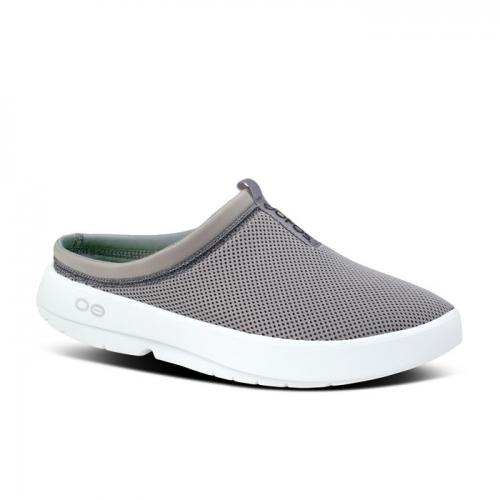 5285 OOCOOZIE SPORT MULE WHITE SLATE - 우쿠지 스포츠 뮬 화이트 슬레이트