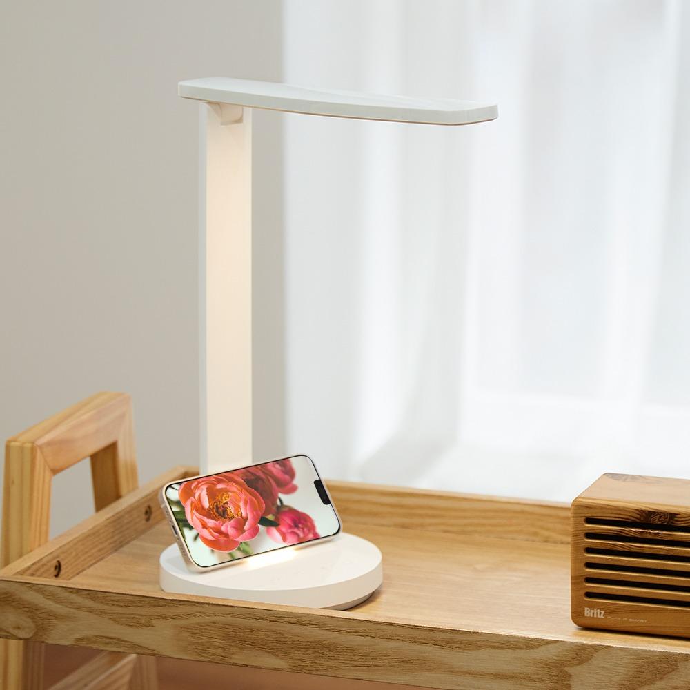 무선 LED 스탠드 PL-670WH 충전식 조명 (무드등)